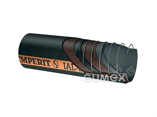 IAL, 100/116mm, 6bar/-0,9bar, NR-SBR-BR/SBR, -35°C/+80°C, schwarz, 